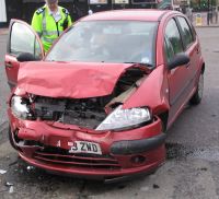 Car with some damage
